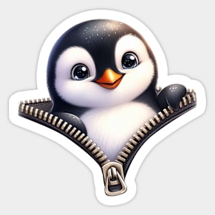 Adorable penguin Sticker